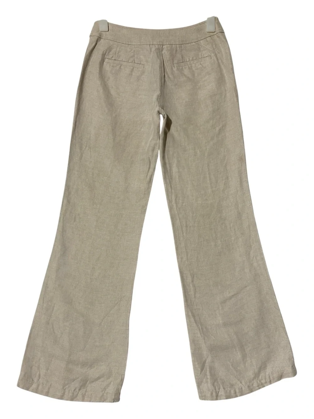 J. Crew Wide Leg Linen Trousers